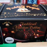 Xmas Pud at Vegan Grocery Store in Fitzroy