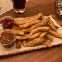 Fries at Cafe Lila in Regensburg