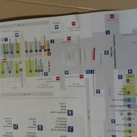 Map of the station, with Genki Shop underlined in red. at Genki Shop in Sapporo