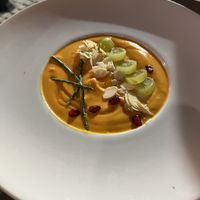 Salmorejo  at La Isleta de La Vina in Cadiz