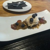 chia coconut dessert at La Isleta de La Vina in Cadiz