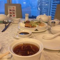 Set For Four: 'Shark Fin Soup' and Cold Platter w three kinds at Kung Tak Lam - Tsim Tsa Tsui in Kowloon