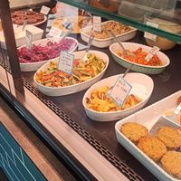 Vetrina at La Gastronomia Veg in Turin