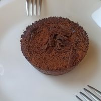 Tortino yogurt e cacao at La Gastronomia Veg in Turin