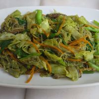 Basil Bee Hoon at Nature's Harvest Cafe in Central Singapore