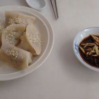 Dumplings at Nature's Harvest Cafe in Central Singapore