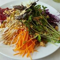 Noodle salad at Nature's Harvest Cafe in Central Singapore