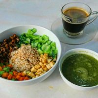 delicious.  at Nature's Harvest Cafe in Central Singapore