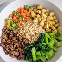 Lei Cha at Nature's Harvest Cafe in Central Singapore