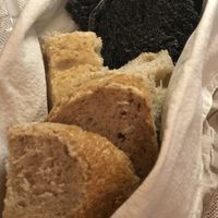 Homemade bread  at Al Tiglio Cucina Naturale in Moruzzo