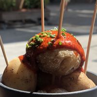 Papas arrugadas o boniatos  at Valentin in A Coruna