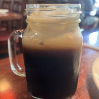 Thai iced coffee   at Lemon Grass in Livermore