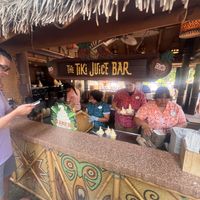 Tiki bar   at Disneyland - Tiki Juice Bar in Anaheim