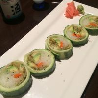 Veggie rolls at Happy Sushi in Logan