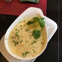 Raw soup  at Mariposa in Nuremberg