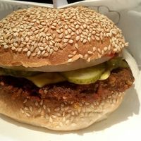 Cheeseburger  at Vegöner in Nuremberg