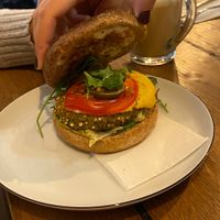 Veganer Burger at Geh Veg in Berlin