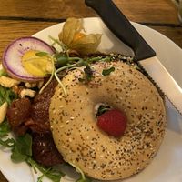 Avocado Bagel at Geh Veg in Berlin