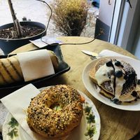 Bagel, wrap, pancakes   at Geh Veg in Berlin