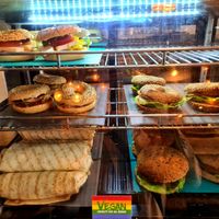 Different wraps and sandwiches at Geh Veg in Berlin