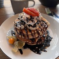 Bananen Pancakes  at Geh Veg in Berlin