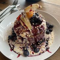 Blaubeeren Pancakes  at Geh Veg in Berlin