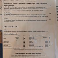 Menu - all day. at Geh Veg in Berlin