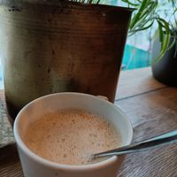 Cappuccino at Geh Veg in Berlin