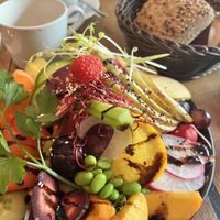 Breakfast plate   at Geh Veg in Berlin