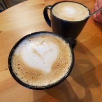 Café au lait at Geh Veg in Berlin