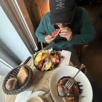 Healthy breakfast   at Geh Veg in Berlin