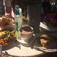 breakfast table at Geh Veg in Berlin