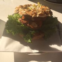 sweet potato bagel at Geh Veg in Berlin