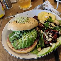 Avocado toast at Geh Veg in Berlin