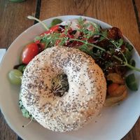 Bagel at Geh Veg in Berlin