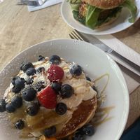 Pancakes and Burger  at Geh Veg in Berlin
