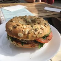 Bagel at Geh Veg in Berlin