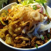 Bowl with gyros at Vegano in Gross-gerau