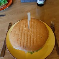 Blackbeanburger at Vegano in Gross-gerau