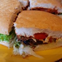 Also blackbeanburger👌 at Vegano in Gross-gerau