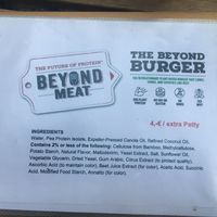 the menu  at Valladares in Berlin