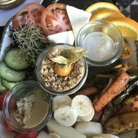 Vegan breakfast  at Valladares in Berlin