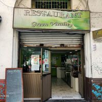 From the outside at Green Vitality in Santiago