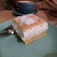 kremšnita at Bohemian Lane in Bilbao