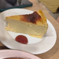 Tarta de queso vasca at Bohemian Lane in Bilbao