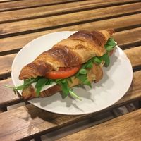 Cheese croissant at Bohemian Lane in Bilbao