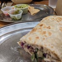 Thai burrito at Bueno Y Sano in West Springfield