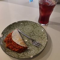 Tapa vegana at El Oju in Granada