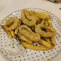 Vegan calamari at El Oju in Granada