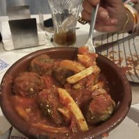 The albondigas were dry and the sauce not as good as it used to be  at El Oju in Granada